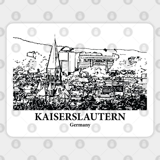 Kaiserslautern - Germany Magnet by Lakeric